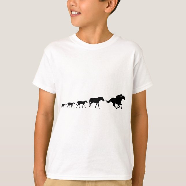Race Horse Evolution T-Shirt (Front)