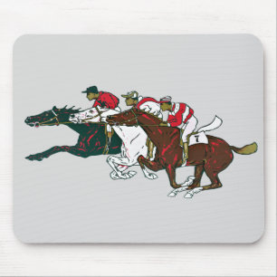 Race Horses Mouse Pad