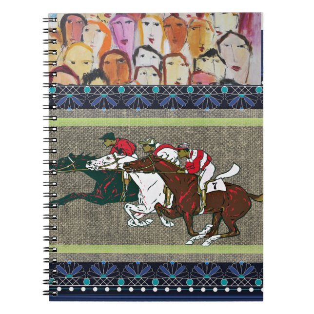 Race Horses Notebook (Front)