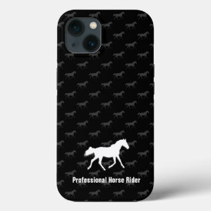 Race Horses Pattern Professional iPhone 13 Case