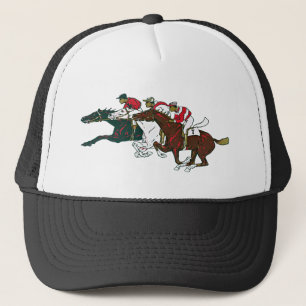 Race Horses Trucker Hat