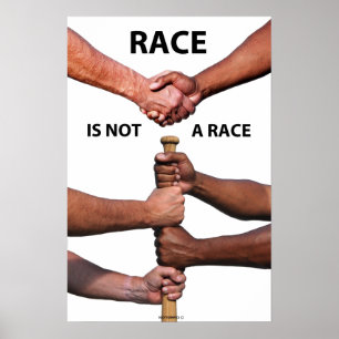Race is not a Race Poster