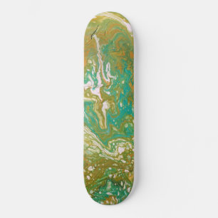 Race is On 1 Abstract Skateboard
