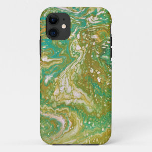 Race is On 2 Green Abstract Phone Case
