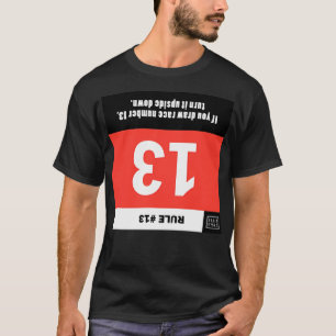 Race Number 13 T-Shirt