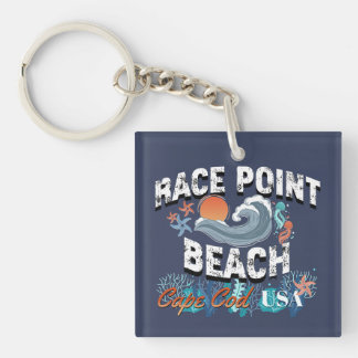 Race Point Beach, Cape Cod, Massachusetts Key Ring