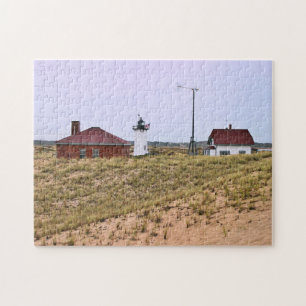 Race Point Lighthouse, Cape Cod, Massachusetts Jigsaw Puzzle