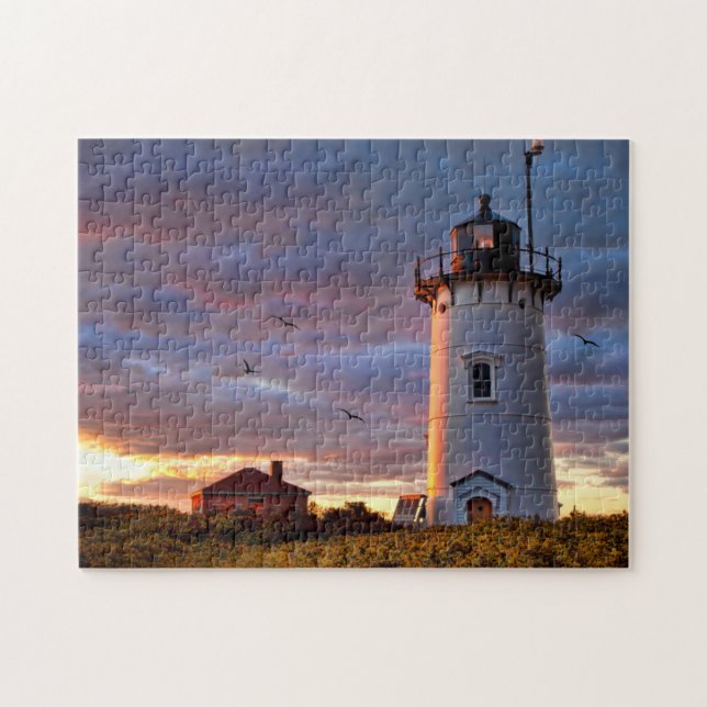 Race Point Lighthouse Jigsaw Puzzle (Horizontal)