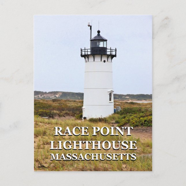 Race Point Lighthouse, Massachusetts Postcard (Front)