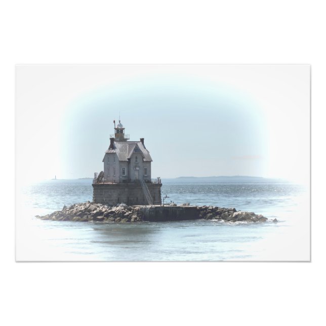 Race Rock Lighthouse - In A Lighter Tone Photo Print (Front)