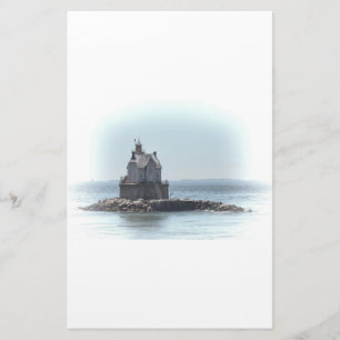 Race Rock Lighthouse - In A Lighter Tone Stationery