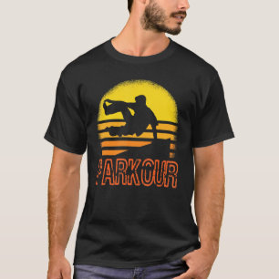 Race Running Jumping Free Running Parkour T-Shirt