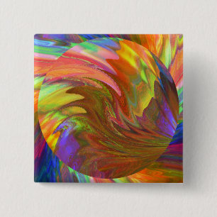 Race the Sun 15 Cm Square Badge