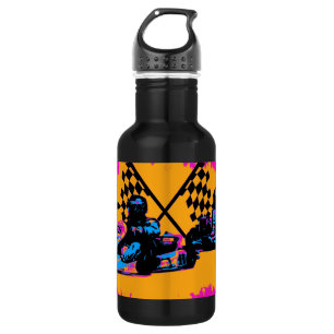 Race to the Finish - Go Kart Racers  532 Ml Water Bottle