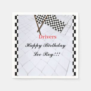 Race to Victory Theme Napkin