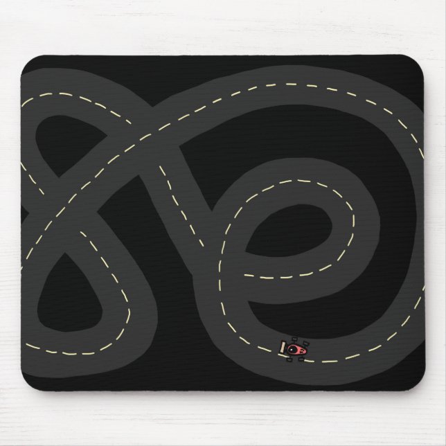 Race Track Mouse Pad (Front)