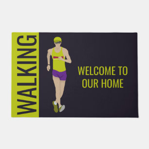 Race Walking Doormat