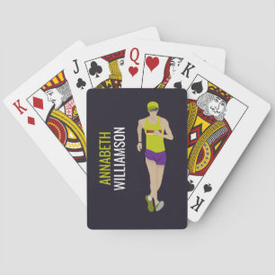 Race Walking Playing Cards