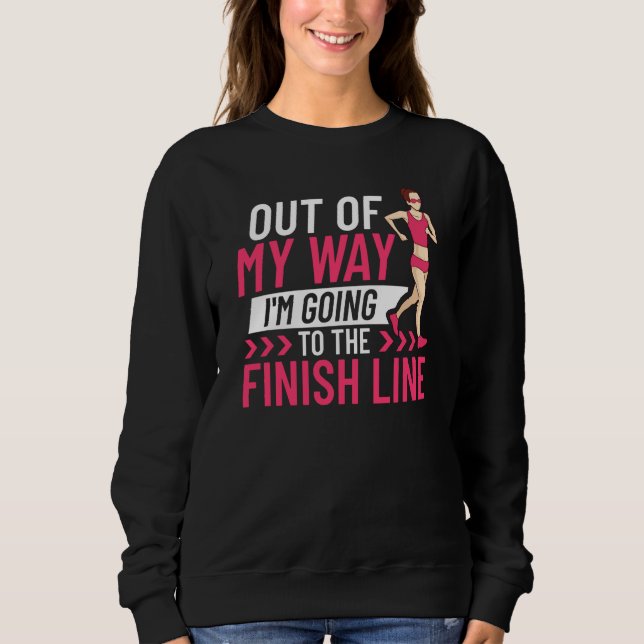 Race Walking Training Race Walker Sport Race Walk Sweatshirt (Front)