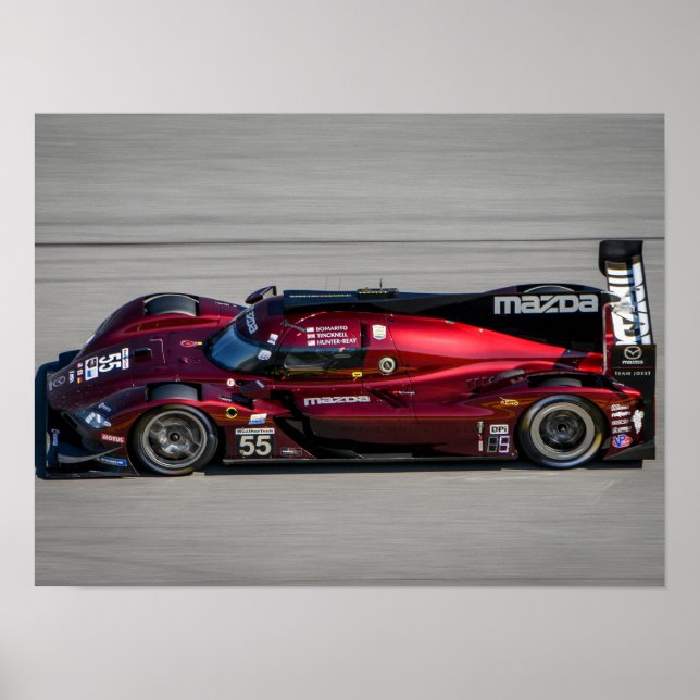 Racecar #55 poster (Front)