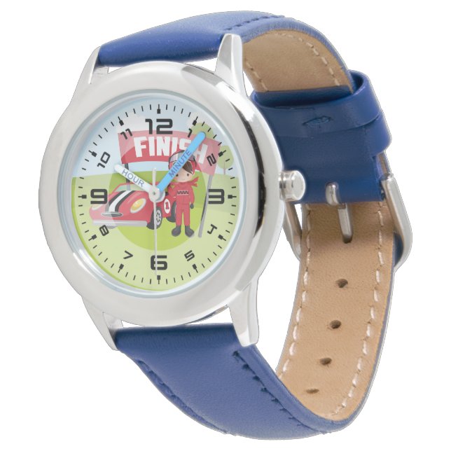 Racecar Racer Racing Watch (Angled)
