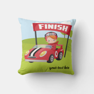 Racecar Racing Cushion