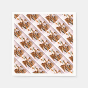 RaceHorse and Jockey Napkin