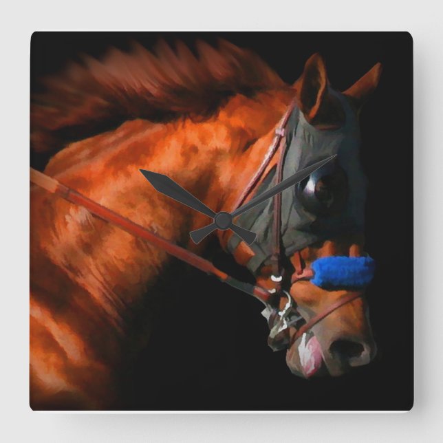 Racehorse Clock (Front)