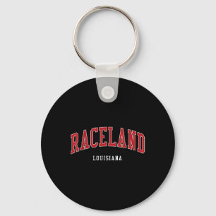 Raceland Louisiana College University Style Key Ring