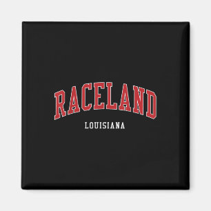 Raceland Louisiana College University Style Magnet