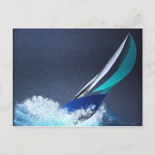 Racer Postcard