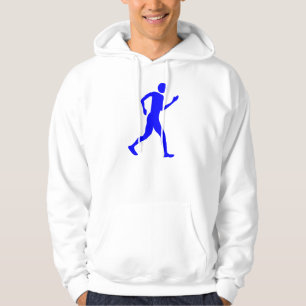 Racewalking - Blue Hoodie