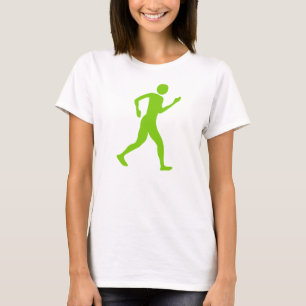 Racewalking - Martian Green T-Shirt