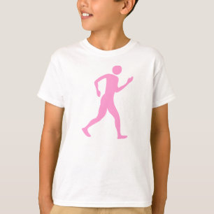 Racewalking - Pink T-Shirt