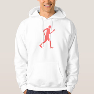 Racewalking - Tropical Pink Hoodie