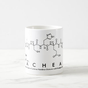Racheal peptide name mug