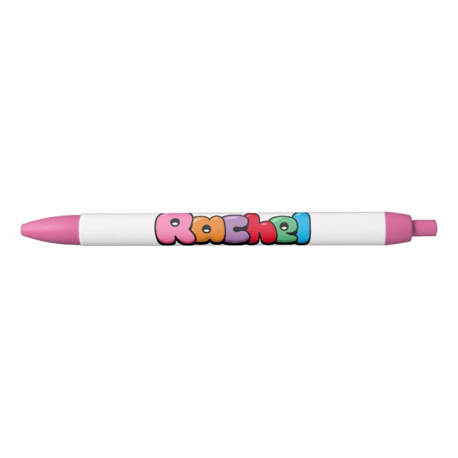 Rachel Black Ink Pen (Front)