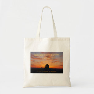 Rachel Carson Monument Valley Dawn Tote Bag