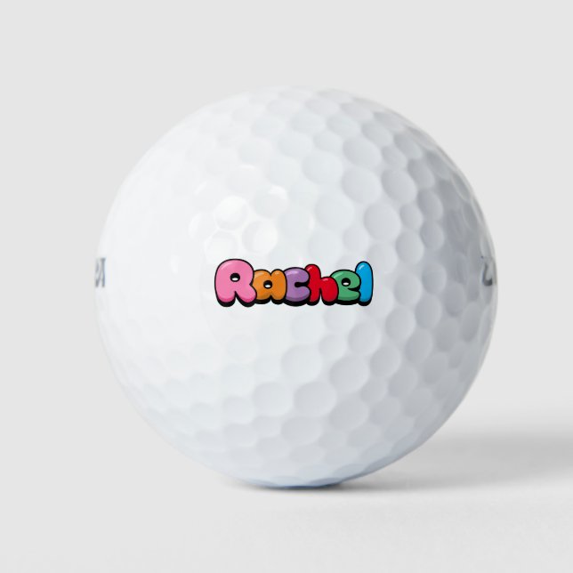 Rachel Golf Balls (Front)