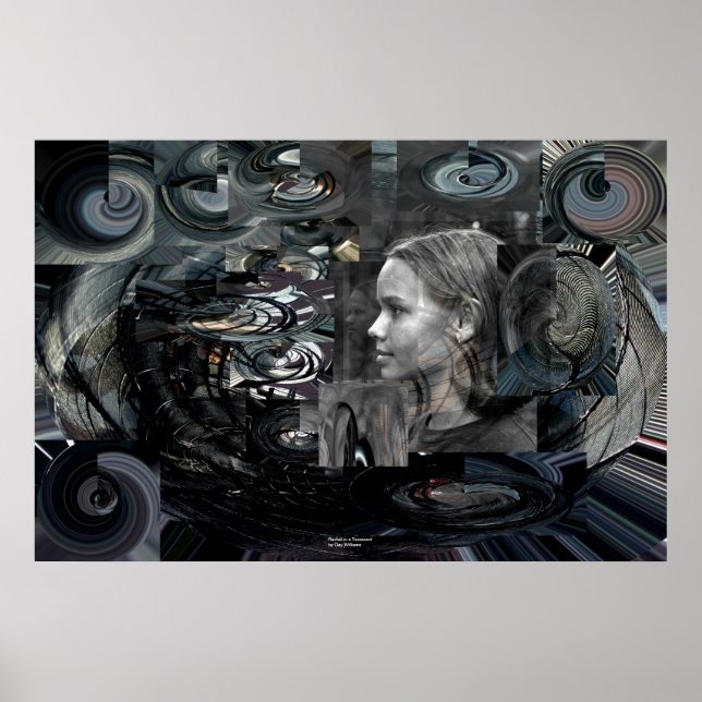 Rachel in a Tesseract Poster (Front)