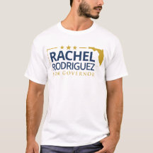 Rachel Rodriguez White Tee Large M