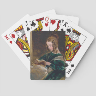 Rachel Russell girl portrait Edwin Henry Landseer  Playing Cards