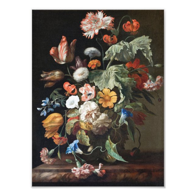 Rachel Ruysch - Still-Life With Flowers Photo Print (Front)