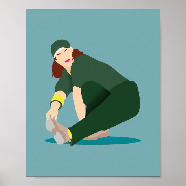 Rachel The Australian Break Dancer Poster (Front)