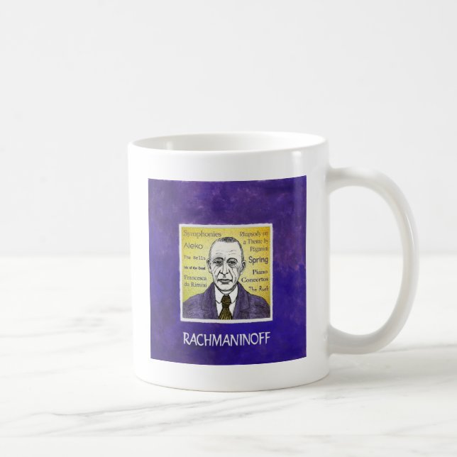 Rachmaninov Coffee Mug (Right)