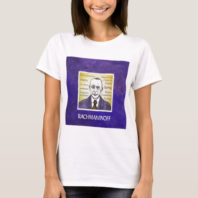 Rachmaninov T-Shirt (Front)