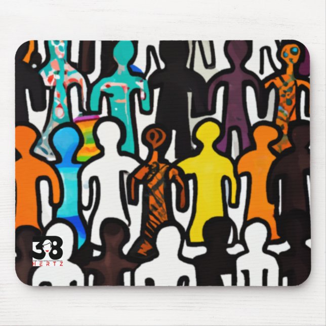 Racial Equality Collection Mouse Pad (Front)