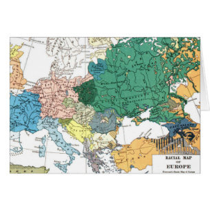 Racial Map of Europe