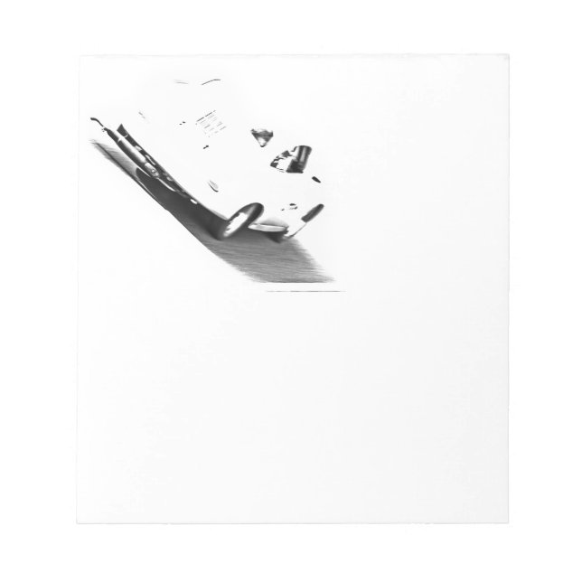 Racing A Shadow Notepad (Front)