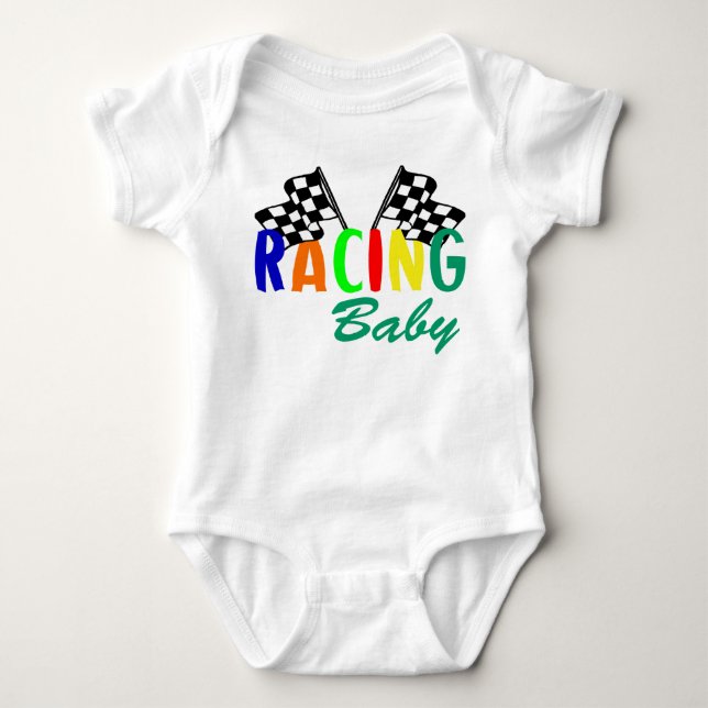 Racing Baby Bodysuit (Front)